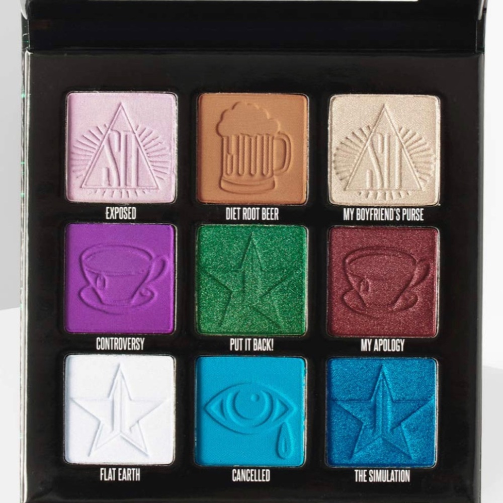 Jeffree Star Cosmetics X Shane Dawson EMERALD palette